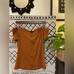 Rue21 size XL off the shoulder top